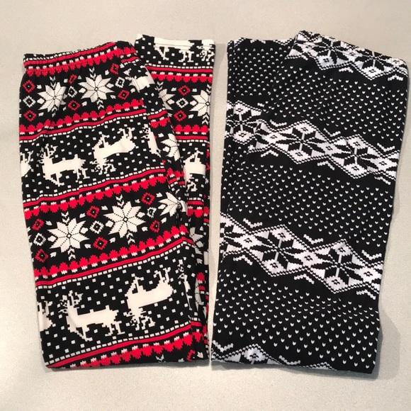 2 pair of Leggings NWOT - Picture 2 of 5